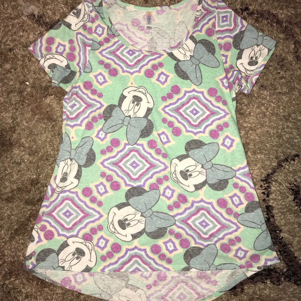 Lularoe Disney Minnie Classic T small